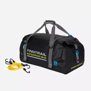 Гермосумка Sattelite 1721 Black (80L), черный, Finntrail