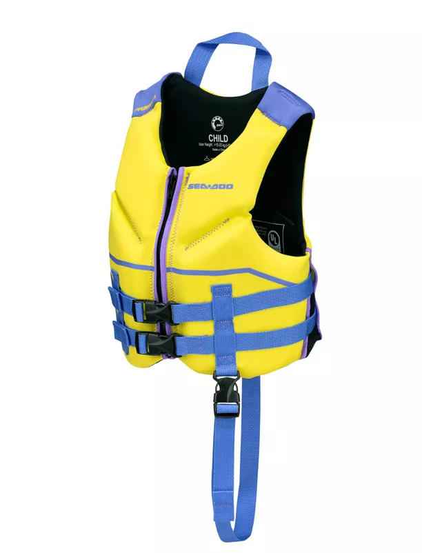 1 Жилет детский подростковый поддерживающий Sea-Doo Freedom (L, желтый) — изображение 1