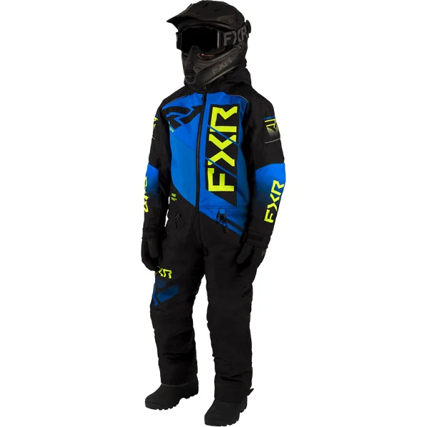 10400 Комбинезон детский FXR Helium (Black/Blue/HiVis, 6) (разноцветный) — изображение 1