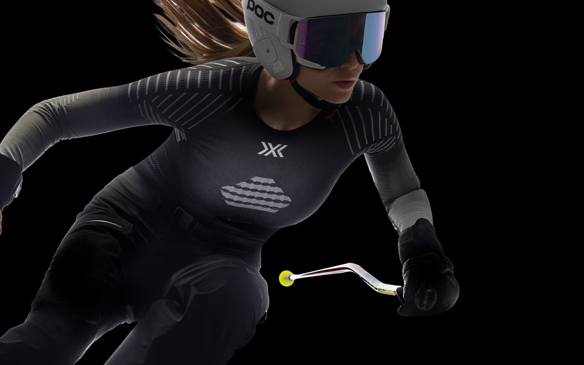 1212 Футболка термобелье Женское X-BIONIC® INVENT FX (IN-YTBYW24W) цвет: белый(319), серый (409) — изображение 1
