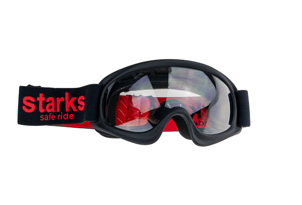 151515-1 STARKS модель №К47 кроссовые детские мотоочки черный LC0215 — изображение 1