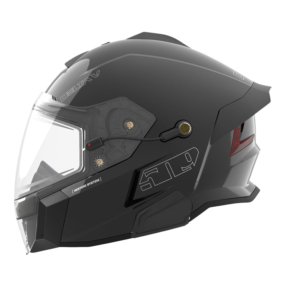 155 Шлем унисекс 509 Delta V с подогревом (Legacy, Hi-Vis) (черный, лимонный) — изображение 1