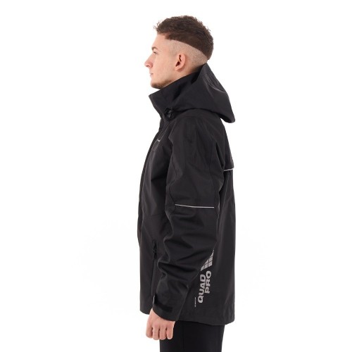 1uxnrrpte2xf6uegpyortychmd9kb7aw Мембранная мужская куртка QUAD PRO Black 2023 (черная) F7 — изображение 1
