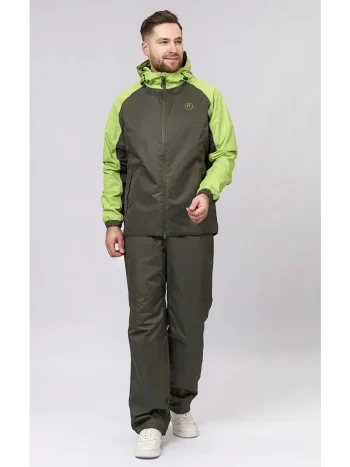 Мембранный костюм мужской Active 2.0 Lime-Moss, Blue-Royal (лимонный, синий) DF/F7 — изображение 2