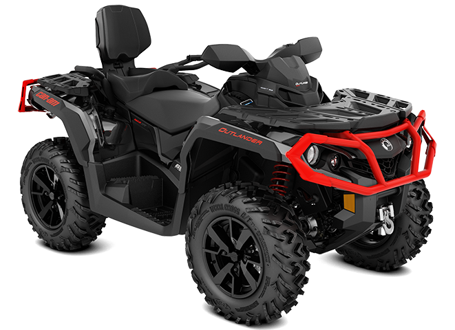 2019-outlander-max-xt-650-black-and-can-am-red_3-4-front Outlander MAX 650 XT — изображение 1