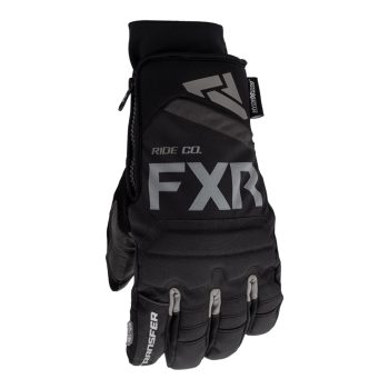 Перчатки унисекс FXR Transfer с утеплителем (Black  Black Hi-Vis, черный и черно-лимонный)