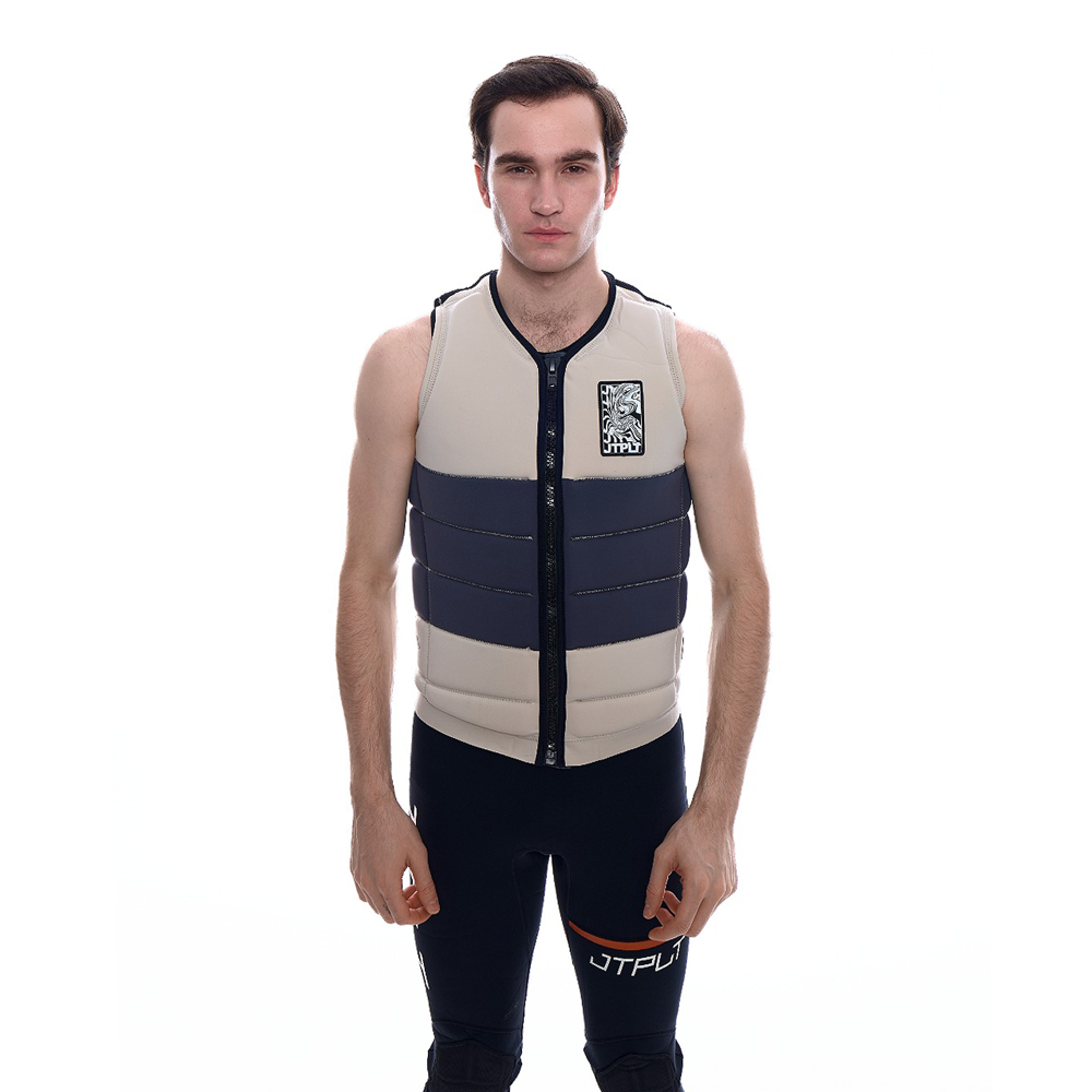 25015_7dc6686923c99bc786e882654a8fcf81 Жилет спасательный мужской JetPilot X1 F/E Neo Vest — Felix (Concrete, разноцветный) — изображение 1