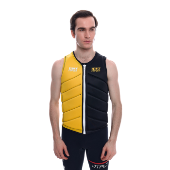 Жилет спасательный JetPilot Max Milde X1 Eco Vest (Mustard, черно-желтый) L р-р