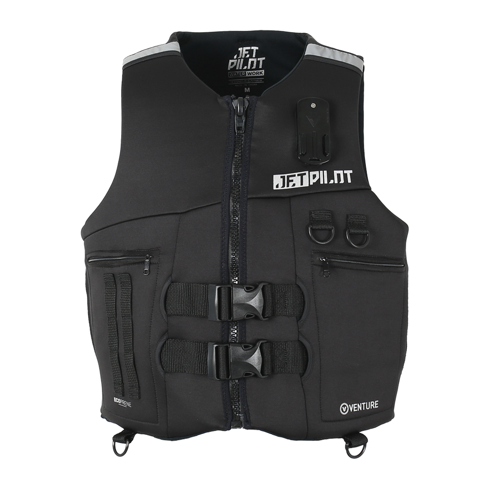 25029_9caa6c7b62baf7fee329534bc53a4c44 Жилет спасательный мужской JetPilot Venture Eco Vest L50s (черный Black, размер 2XL) — изображение 1