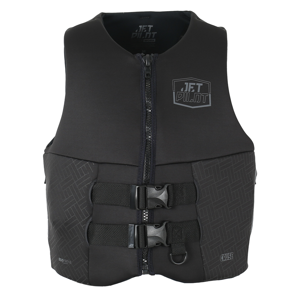 25030_31c7d08ad9ec1e7c26345e0401842a52 Жилет спортивный унисекс JetPilot Cause S-grip F/E Eco Vest (Black, черный) — изображение 1