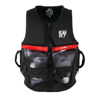 Жилет мужской JetPilot 3SXTY Hyperflex S-grip Eco L50 (Black;white, черно-белый)  25033 — изображение 3