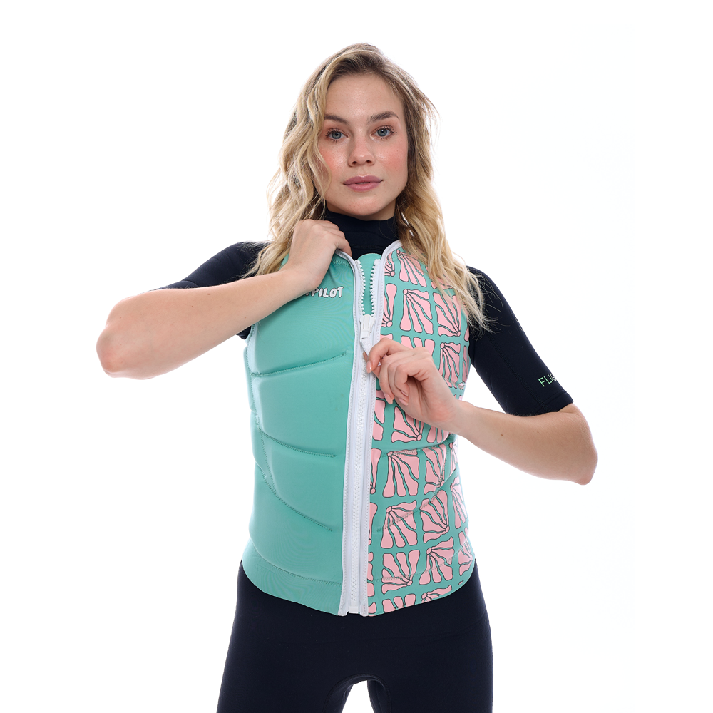 25037_bac5c64bc5daf74ee0e598845d3ef509 Жилет спасательный женский JetPilot Isla X1 F/Е Neo Vest (Teal, бирюзовый) — изображение 1