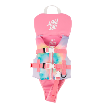 Детский спасательный жилет JetPilot Cause F/E Infant Eco Vest 100N (TIE DYE, 1-2 years) (розовый, р-р: 1-2 года)