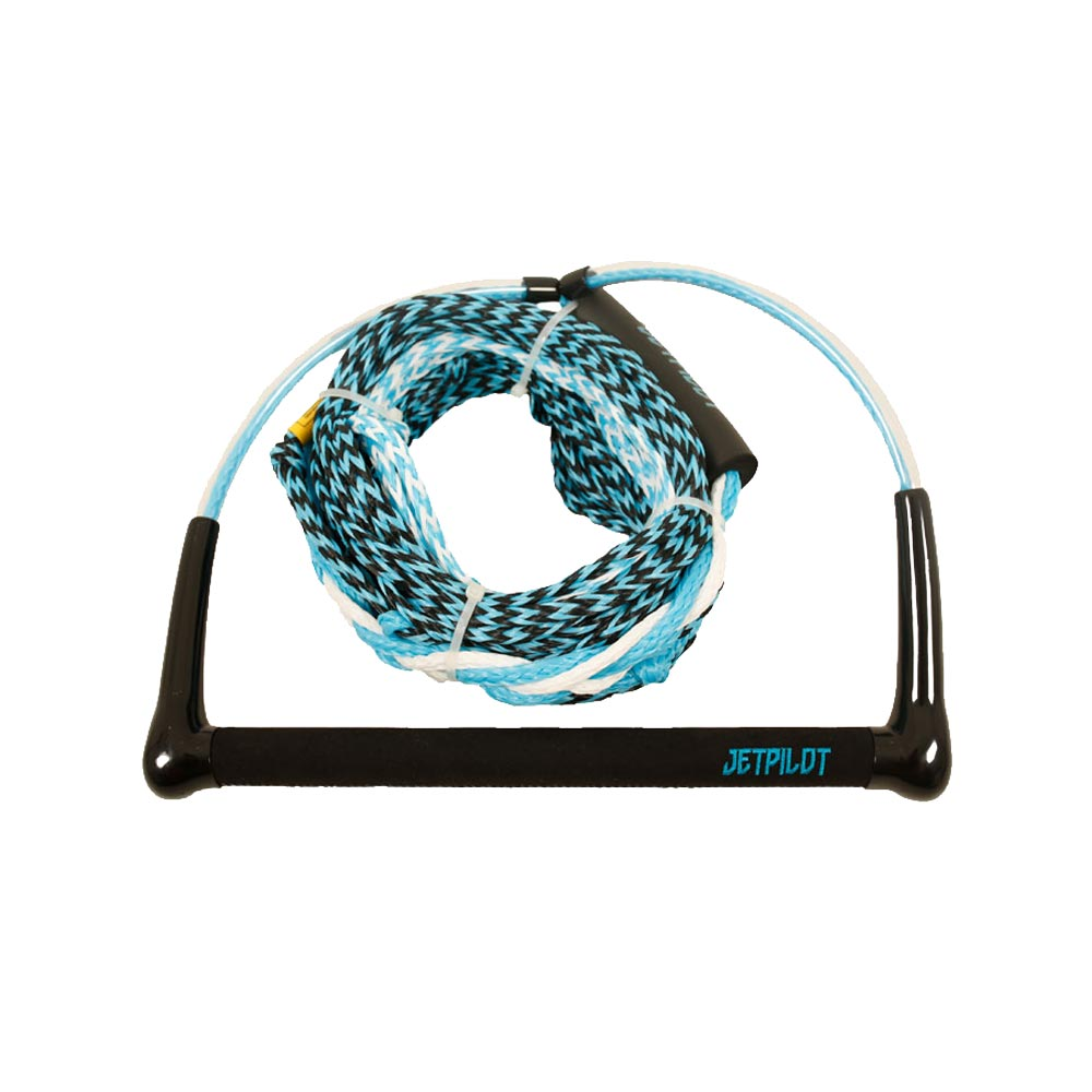 25077_dc98a82e3ca99685e4970ad366874e5e Буксировочный трос JetPilot Wake Rope Combo (Black/Blue, черно-голубой) — изображение 1