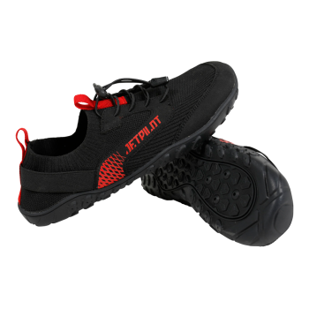 Гидроботинки унисекс JetPilot Hybrid Hydro (Black/Red, черно-красный)