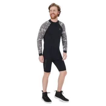 Мужской гидрокостюм Sea-Doo Men's Neoprene 2/2mm Shorty Wetsuit Long Sleeve