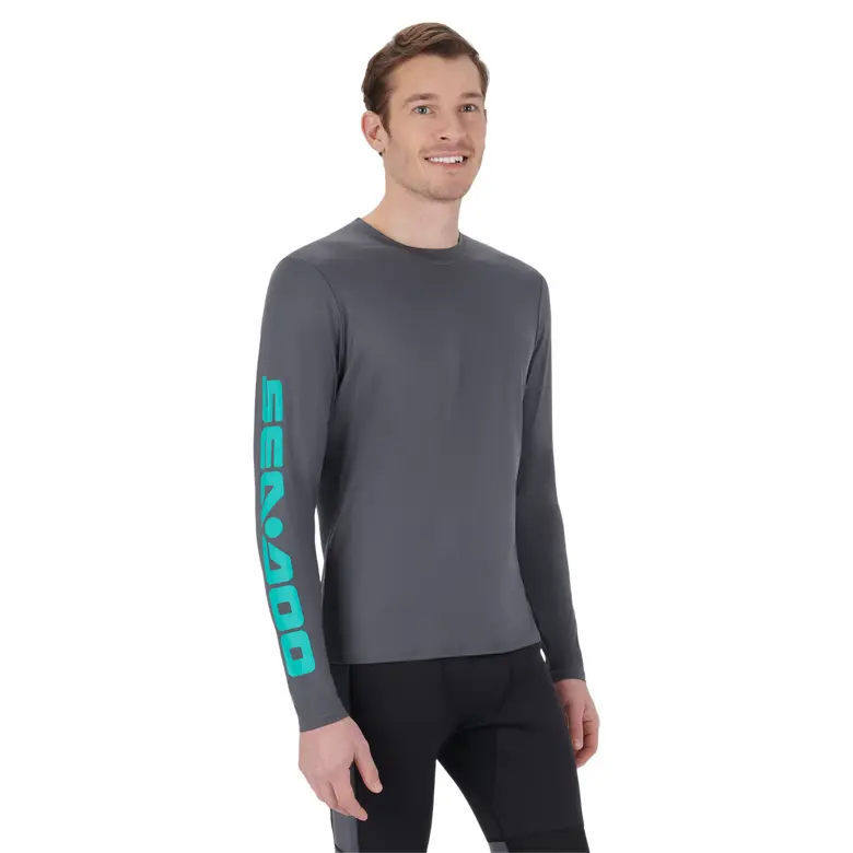 288056_07_ft_8849_1 Мужская гидрофутболка Sea-Doo Men's Long Sleeve Rashguard — изображение 1