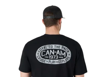 Кепка унисекс, одного размера Can-Am Loyal Flat Mesh Cap (армейский) — изображение 2