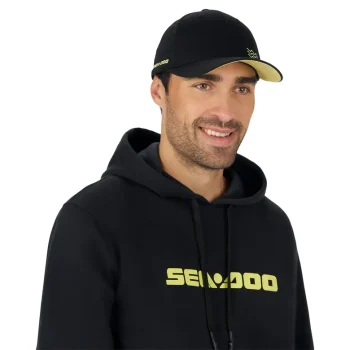 Кепка унисекс Sea-Doo Wave Signature, одного размера, черный