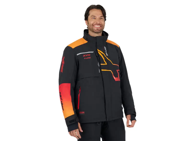 288293_06_ft_0235_1 Куртка Ski-Doo Exodus X-Team Edition для мужчин (Fire Red, огненный красный) — изображение 1