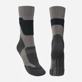 Носки Finntrail Coolmax 3202 Grey, Lime (cерый и лайм), Дышащие — изображение 2