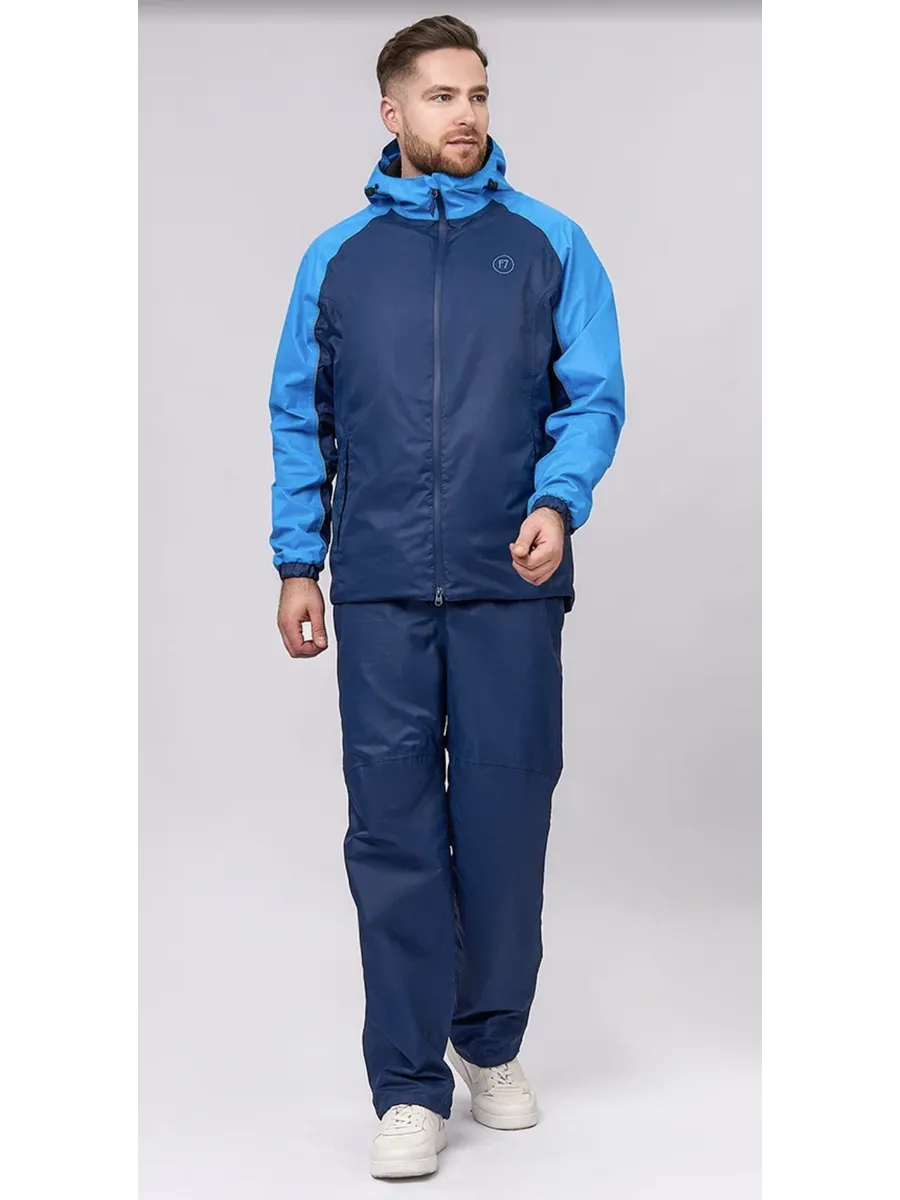 3 Мембранный костюм мужской Active 2.0 Lime-Moss, Blue-Royal (лимонный, синий) DF/F7 — изображение 1
