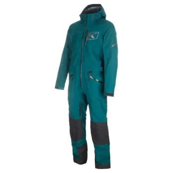 Комбинезон KLIM Ripsa Vapor One-Piece (Castlerock-Hi-Vis / Chili Pepper-Black / Asphalt - Black/ Monument - Black/ Rain Forest) ( серый-салатовый, красно-черный, черный асфальт, бетон, зеленый лес) — изображение 6