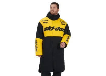 Пальто мужское Ski-Doo Men's Warm-Up Coat (черно-желтый) 440957