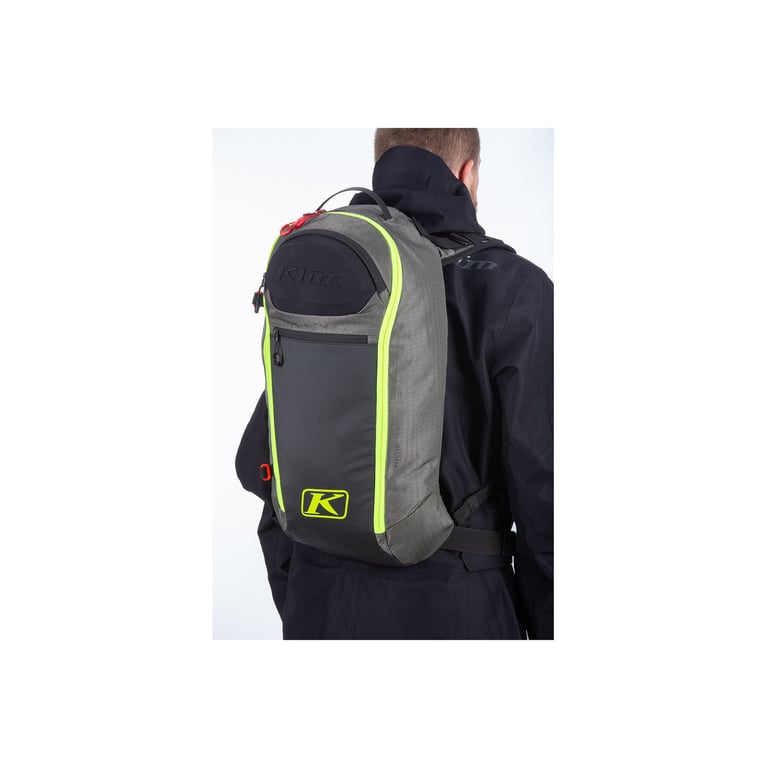 454545 Рюкзак унисекс Klim Krew 16 Pack Castlerock - Hi-Vis (черно-желтый) — изображение 1