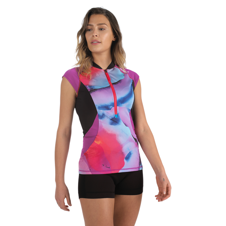 454682_41_ft-006_2 Гидрофутболка женская короткий рукав Sea-Doo Women's Short Sleeve Performance Rashguard — изображение 1