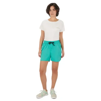Шорты женские Sea-Doo Women's Core Beach 5” Short (листва 97, бирюза 76) — изображение 2