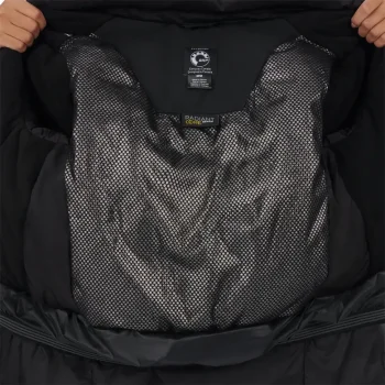 Куртка женская зимняя EXODUS X-TEAM EDITION JACKET (BLACK WITH GRAPHICS, PURPLE) (черный с графикой, пурпурный) — изображение 2
