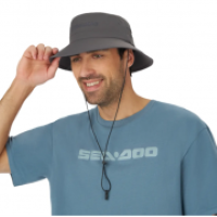 5994-3 Панама мужская SEA-DOO FISHING HAT MEN O/S (серый/ — изображение 1