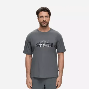 Футболка FINNTRAIL FISH 6731 Тёмно-серый (DarkGrey), Тёмно-оливковый (DarkOlive)