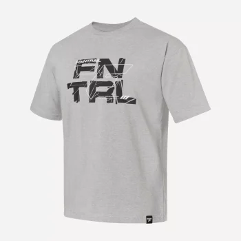Футболка мужская Big Logo 6720 Grey (серая) Finntrail — изображение 2