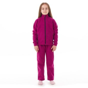 Детский флисовый костюм бренд DF,  Blue Orange, Purple Black (голубойоранжевый, темно фиолетовый) (116-122, 128-134 рост) — изображение 2