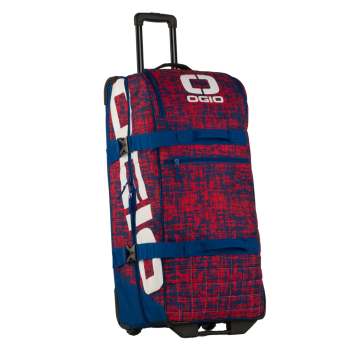 Сумка Ogio Trucker на колесиках (Chaos red/blue, красно-синяя)