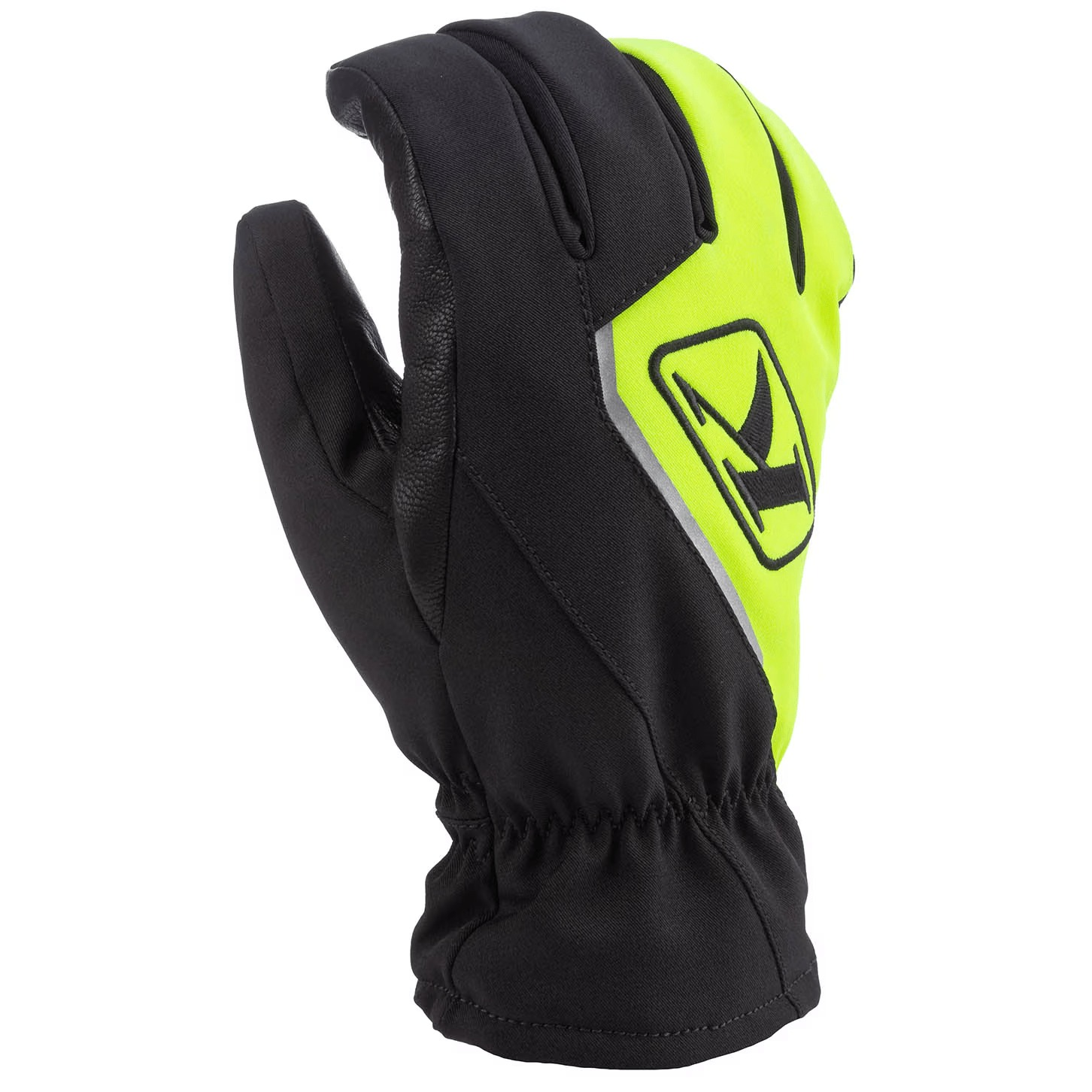 858585 Перчатки мужские Klim Klimate Glove Black — Hi-Vis (черно-желтый) — изображение 1