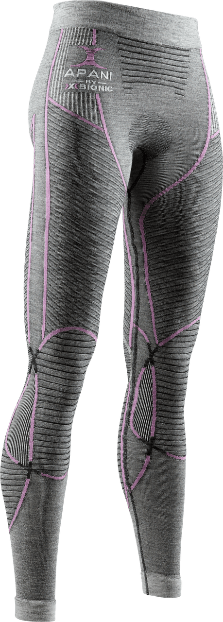 89898989 Брюки термо женские APANI® 4.0 MERINO PANTS WMN (розово-серый, S р-р) AP-WP05W19W-B343-S — изображение 1