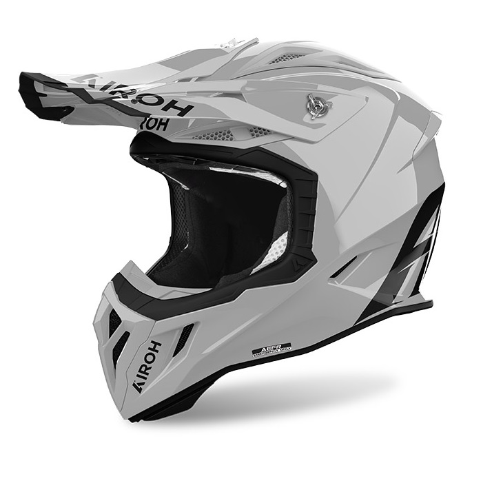 96633 Шлем унисекс AIROH AVIATOR ACE 2 CEMENT GREY GLOSS (серый, р-р XL) — изображение 1