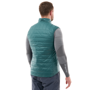 Жилет утеплённый унисекс DF VEST 100 2025: Steel Green, Deep Cobalt, Grey (серебристо-зеленый, -фиолетовый, -серый) — изображение 2