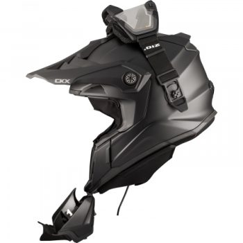 Шлем унисекс Titan Electric бренд CKX (черный матовый,MATT BLACK), с обогревом. — изображение 2