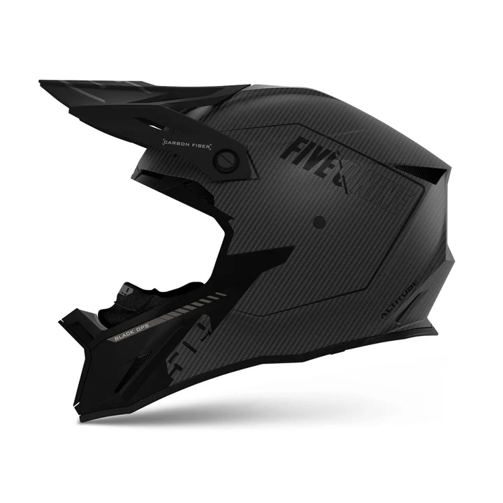 altitude-2-0-carbon-fiber-helmet_blackops.01-1 Шлем кроссовый унисекс 509 Altitude 2.0 Carbon Helmet Black Ops (черный) — изображение 1