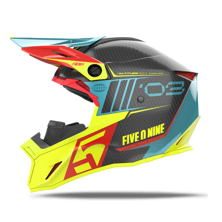 altitude-2-0-carbon-fiber-helmet_ultrabeast.01_2a6b2b08-fdc1-4ca9-ae40-1a2e99e7514e Шлем кроссовый карбоновый унисекс 509 Altitude 2.0 Carbon Fiber Helmet Ultrabeast XL р-р (разноцветный) — изображение 1