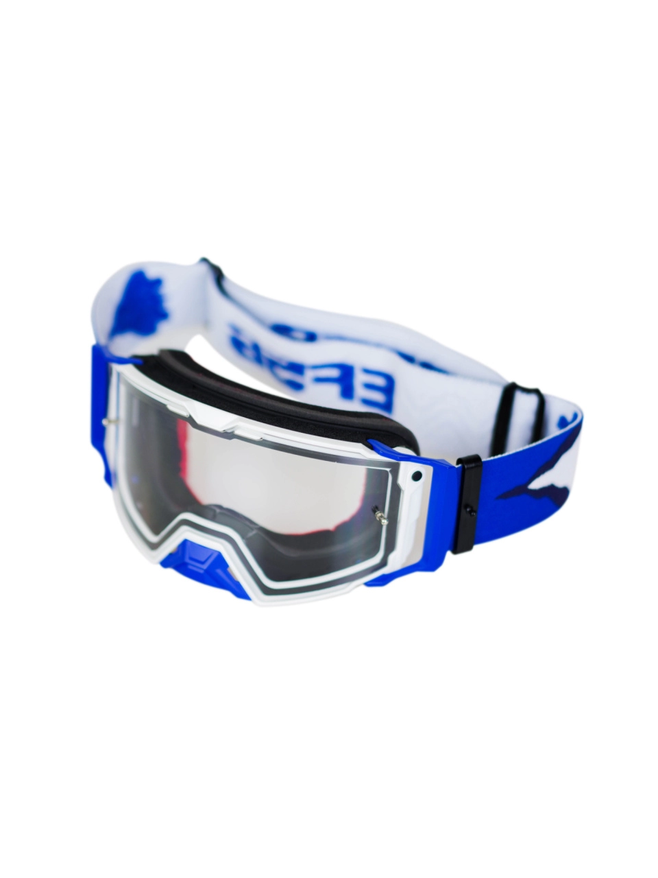 bvswdwaljbuwsmukmphq7f2nget3uo75 STARKS EF56 Кроссовые очки 101 HD (heavy duty) Белый/Синий LC0288 — изображение 1
