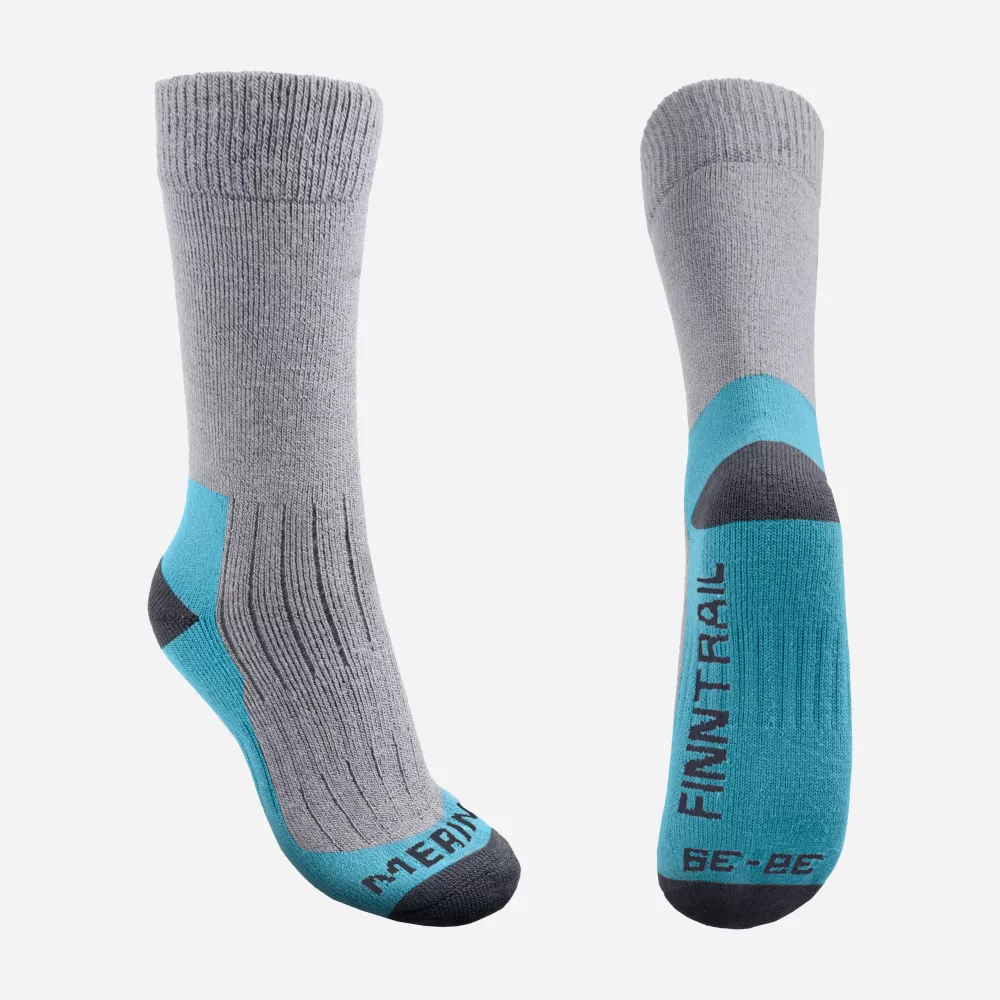 ciw86qh2j2ig1ia9tuehmh9aocp9pg6n-1 Женские Термоноски Merino 3204 Blue (голубой) Finntrail — изображение 1