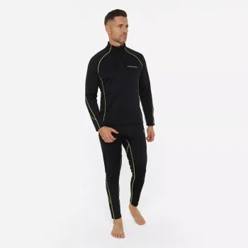 Термобелье мужское Subzero 6210 Black/DarkGrey (черный, темно-серый)