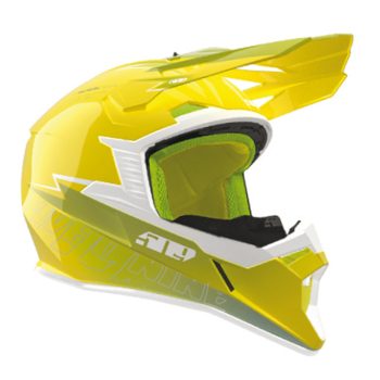Шлем унисекс кроссовый 509 Tactical 3.0 MTN Helmet Lemon Pop (лимон) — изображение 2