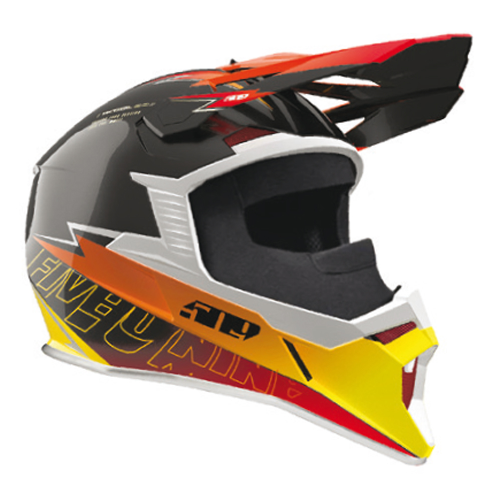 f01022200-401_8517d84132f11f7c3bcf444fa6e76ffb Шлем кроссовый унисекс 509 Tactical 3.0 TR Helmet (Orange Pop,оранжево-черный) — изображение 1