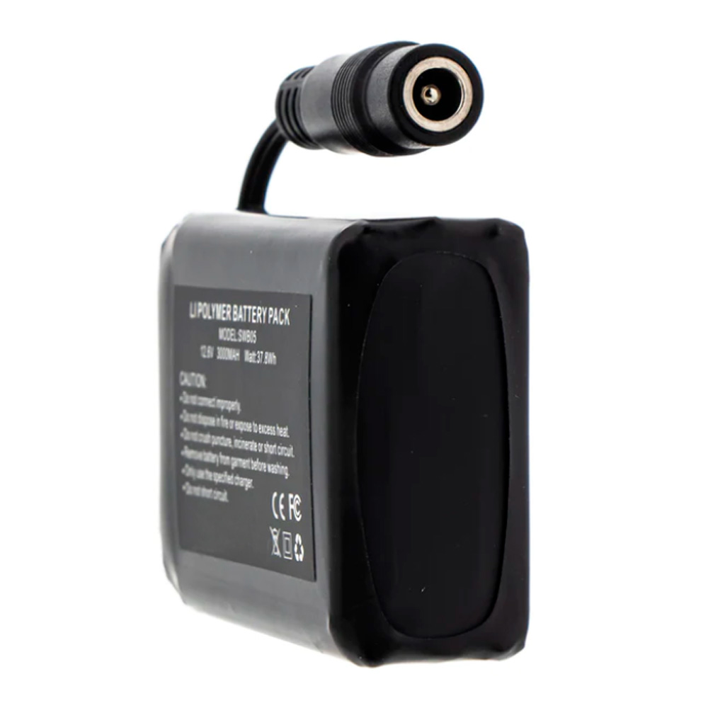 f13001900-000_e645708abe8671334e3419d7b36da845 Батарея 509 12 volt Battery - 3000mah (Black, OS) — изображение 1